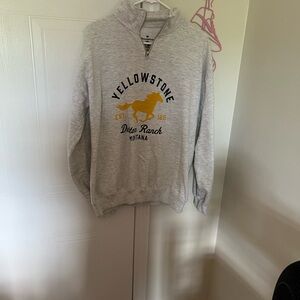 Gray Yellowstone Dutton Ranch Sweatshirt